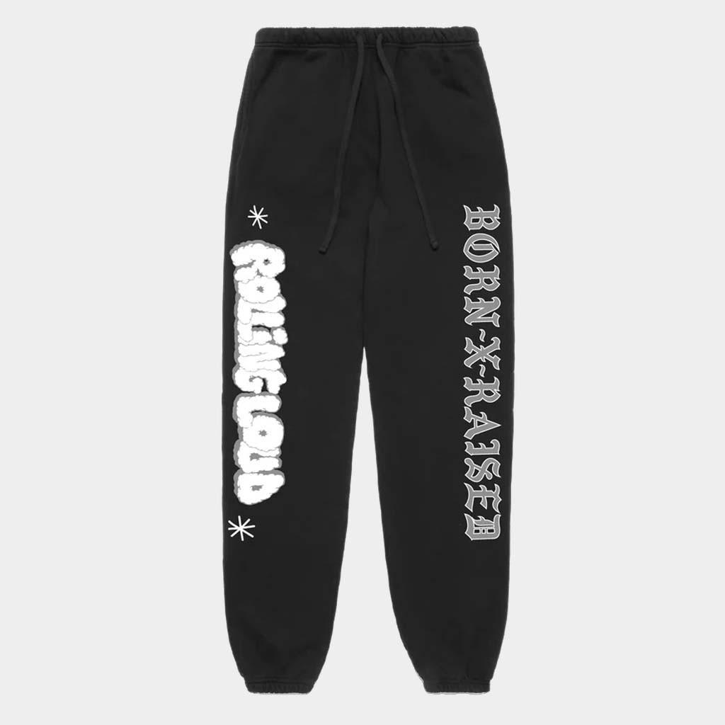 Rolling Loud Merch BR X RL Cloud Sweatpants Gifts For Music Enthusiasts