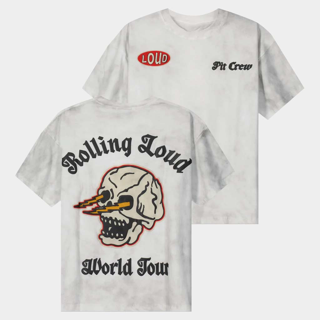 Rolling Loud Merch Pit Crew T-Shirt Rolling Loud World Tour Shirt Music Lovers Gifts