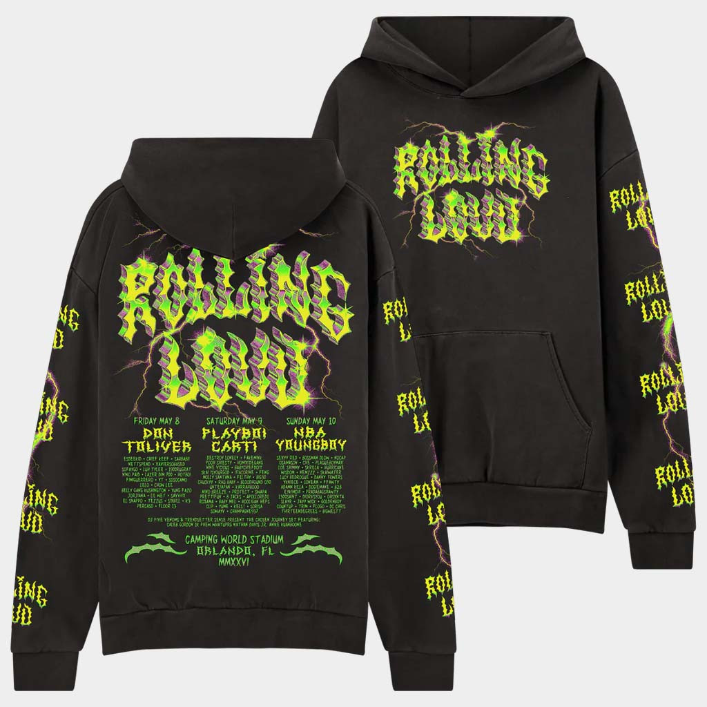 Rolling Loud Merch RL 2026 Hoodie Gift Ideas For Music Lovers