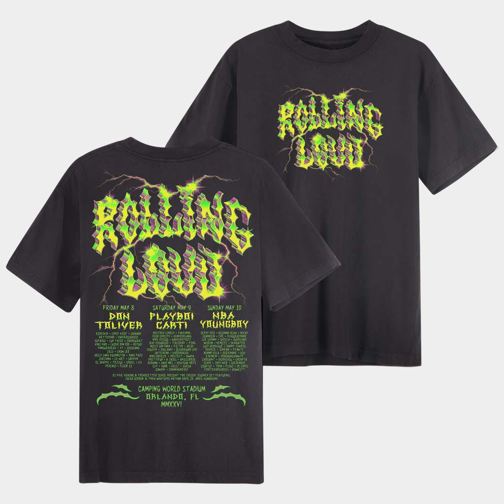 Rolling Loud Merch RL 2026 T-Shirt Best Gifts For Music Lovers