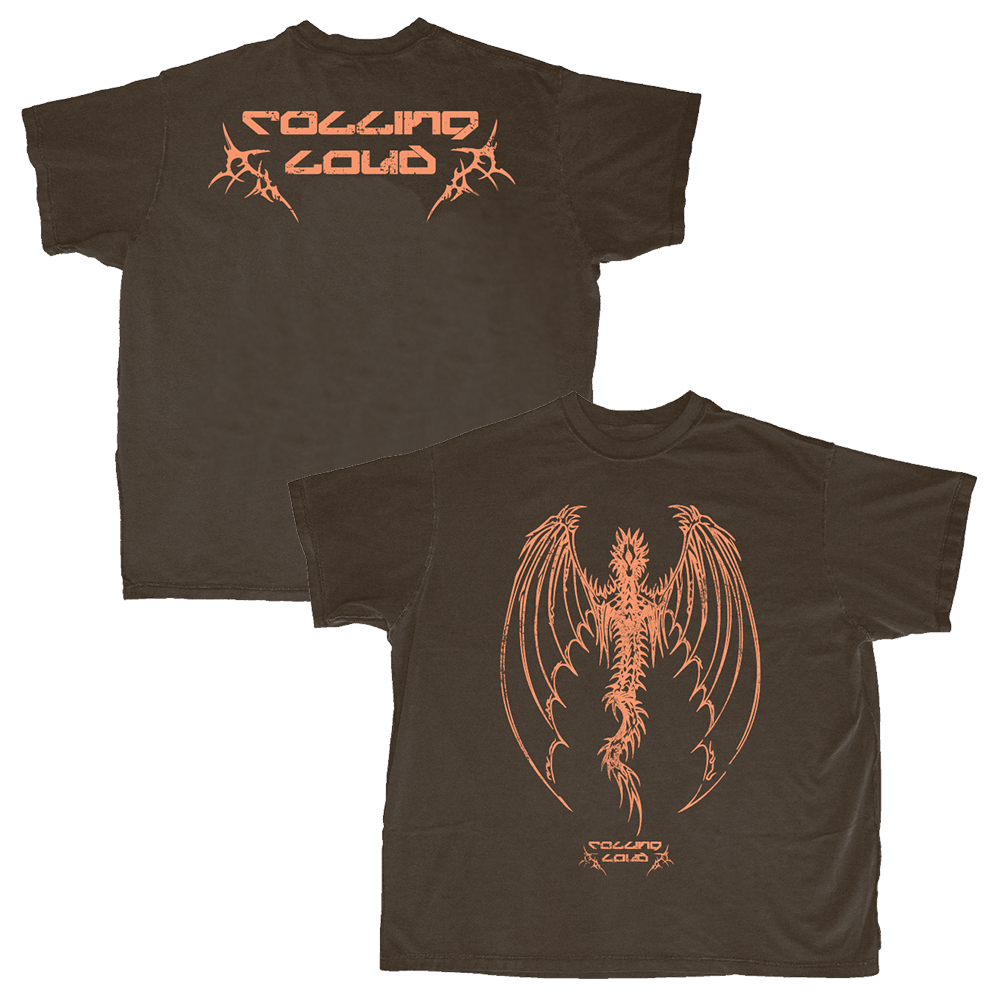 Rolling Loud Merch RL Dragon Bones Brown T-Shirt Mother's Day Presents For Wife