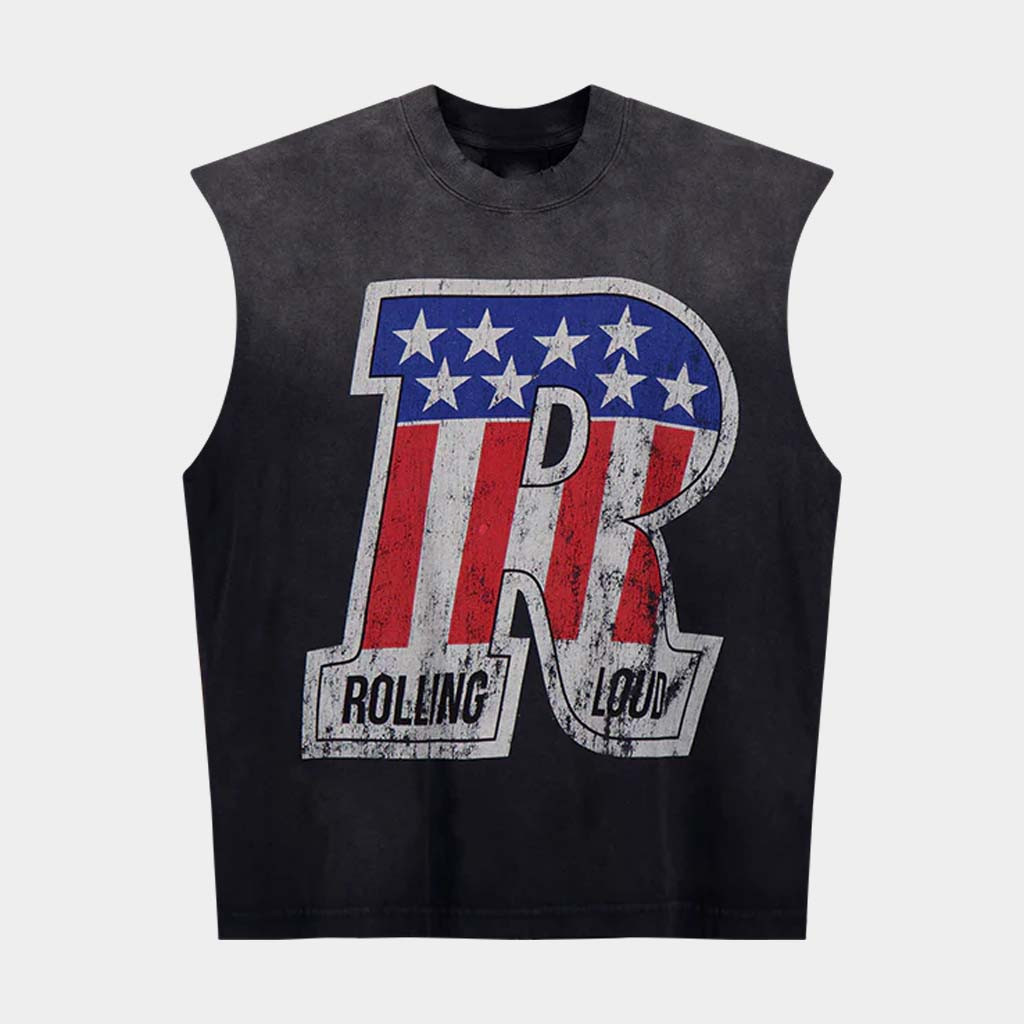 Rolling Loud Merch Vintage Starting Muscle Tank Rolling Loud Shirt Gifts For Music Lovers