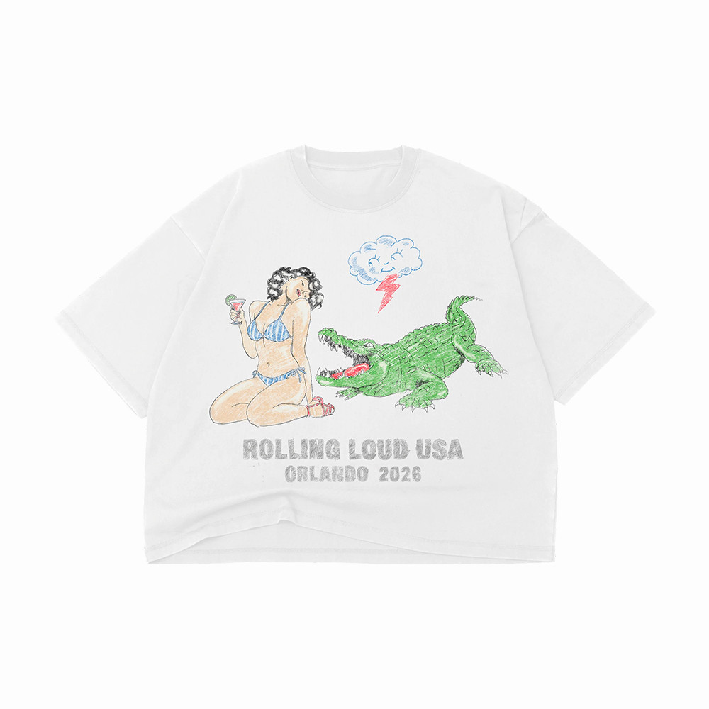 Rolling Loud Orlando 2026 Gator Vs Girl T-Shirt Music Festival Clothes Gift For Girlfriend