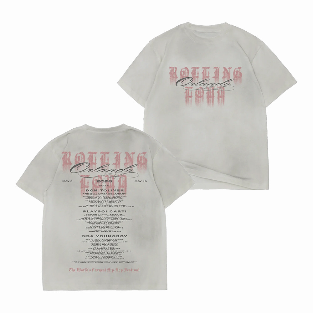 Rolling Loud Orlando 2026 Reflection T-Shirt Music Lover Tee Best Gift For Friends