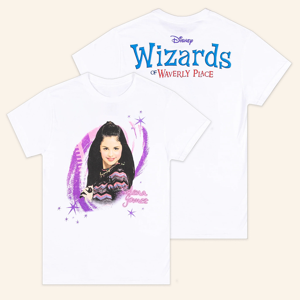Rolling Stone Merch Selena Gomez Wizards Of Waverly Place T-Shirt Gifts For Music Fans