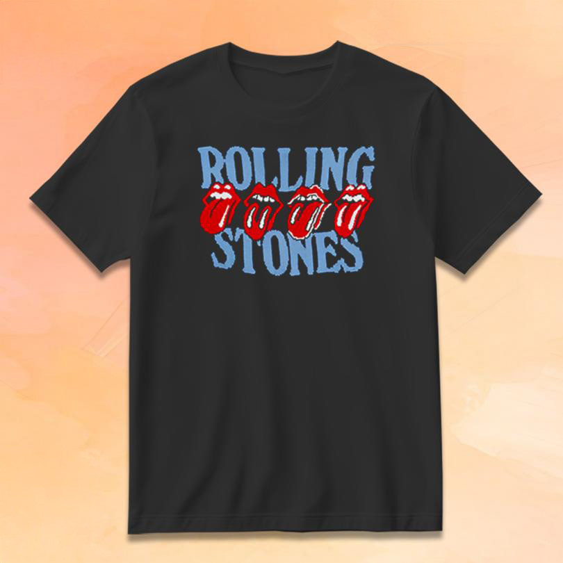 Rolling Stones Merch Lick Holiday T-Shirt Presents For Rock Music Lovers