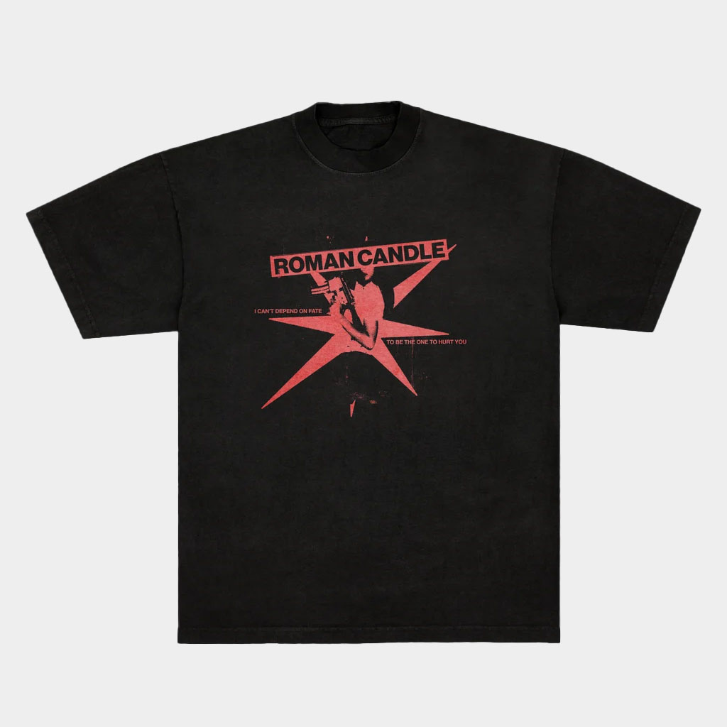 Roman Candle Merch Fire In The Night Sky T-Shirt Best Birthday Gift For Brother