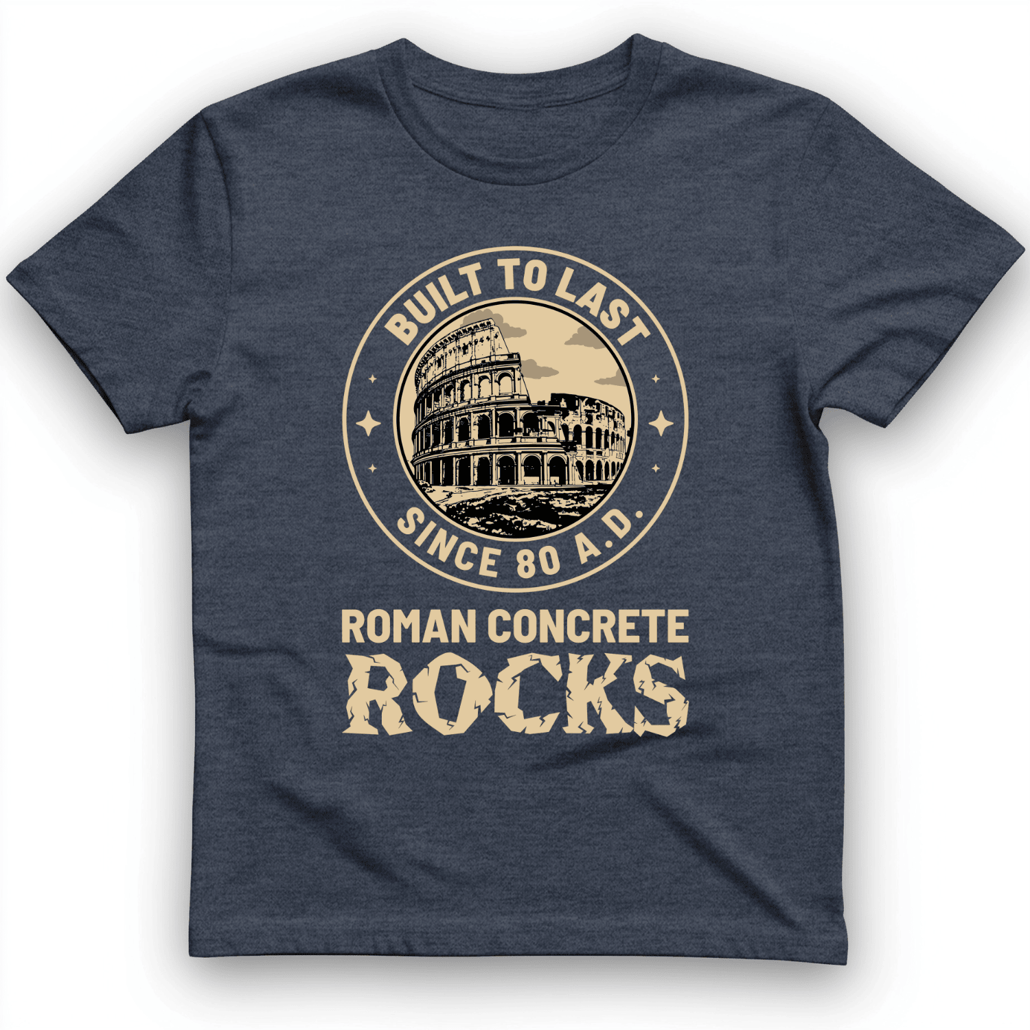 Roman Concrete Rocks T-Shirt Trendy Clothes Best Gifts For Meme Lovers