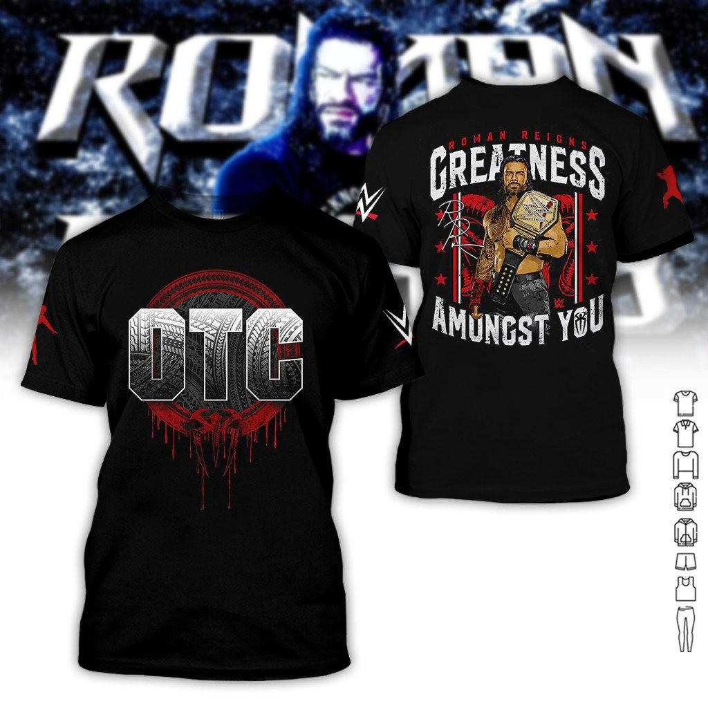 Roman Reigns Greatness WWE 41 T-Shirt Gift Ideas For Fans