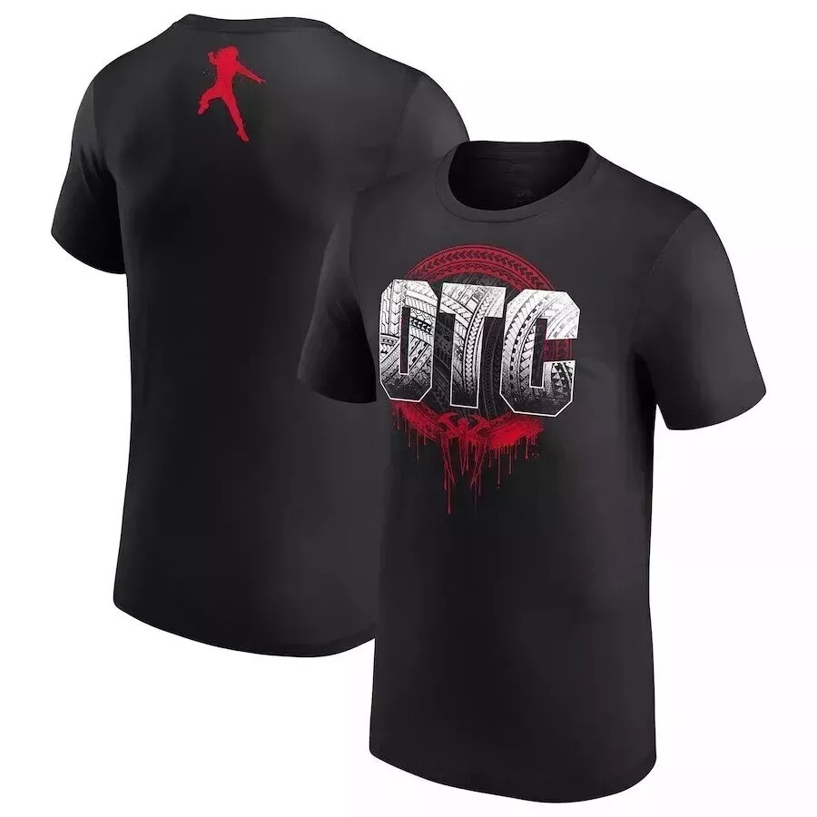 Roman Reigns OTC T-Shirt Black Gift For Wrestling Fans