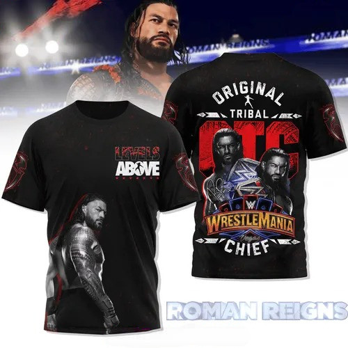 Roman Reigns WrestleMania Vegas Special T-Shirt Father's Day Gifts