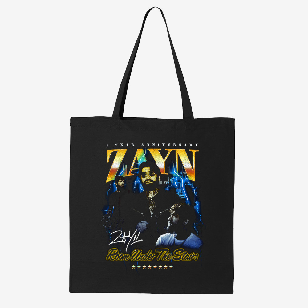 Room Under The Stairs Zayn Malik Tote Bag Zayn Malik Merch Music Gift For Her
