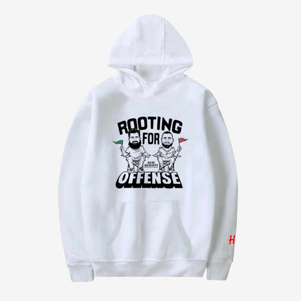 Rooting For Offense New Heights Hoodie New Heights Merch Trendy Clothing Gift For Him