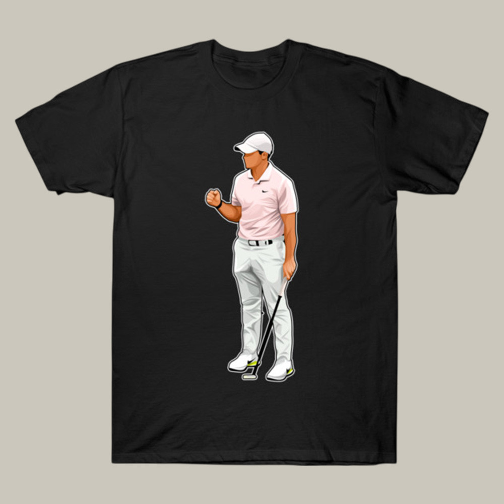 Rory McIlroy Golf Master T-Shirt The Masters Tournament Clothes Golfer Gift For Fans