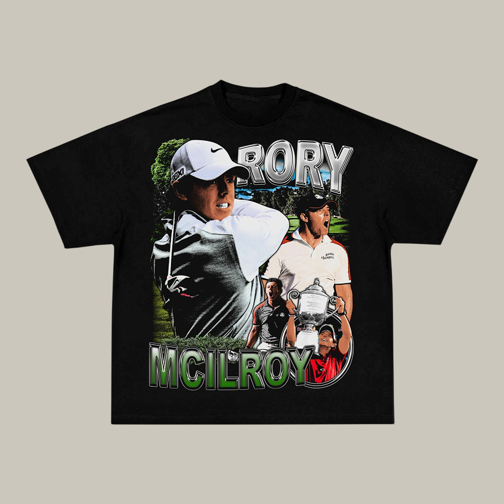 Rory Mcllroy Portrait T-Shirt The Masters Tournament 2026 Merch Best Gift For Golf Lovers