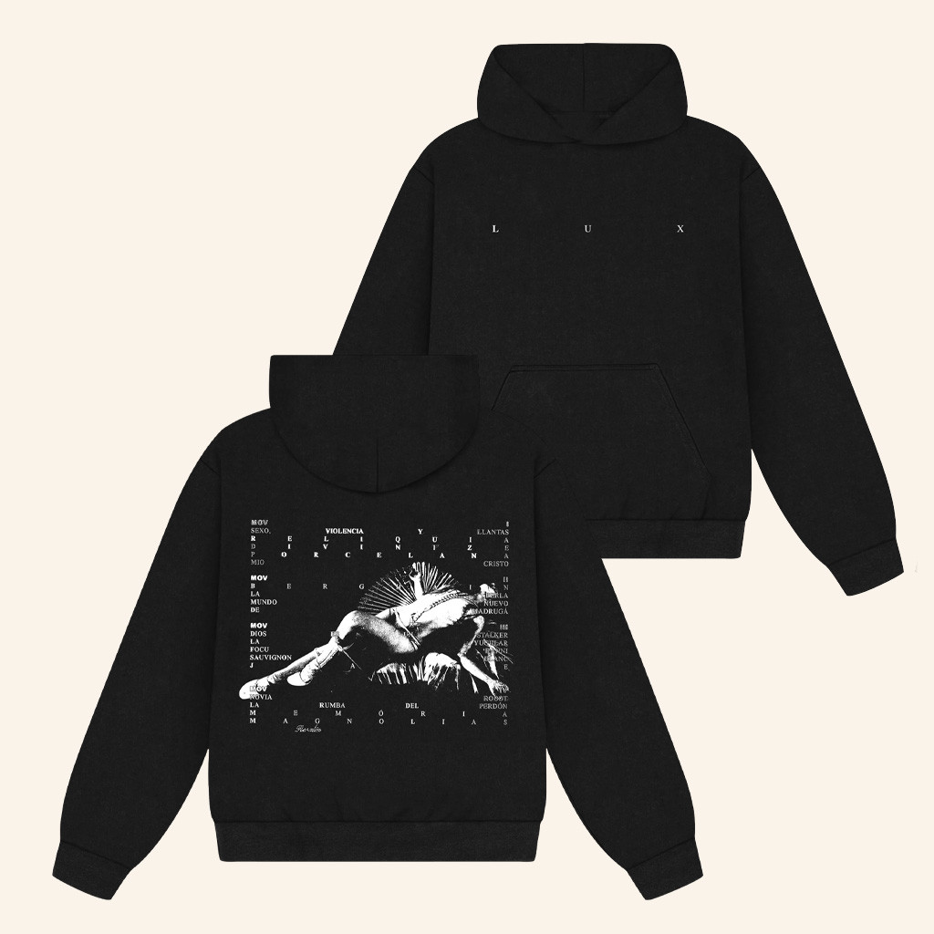 Rosalia Merch Lux Tracklist Hoodie Cool Gifts For Music Lovers Rosalia Merch Lux Tracklist Hoodie Cool Gifts For Music Lovers