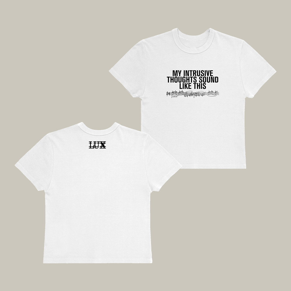 Rosalia Merch ntrusive Thoughts Baby Tee Music Concert Tee Rosalia Lover Present For Her