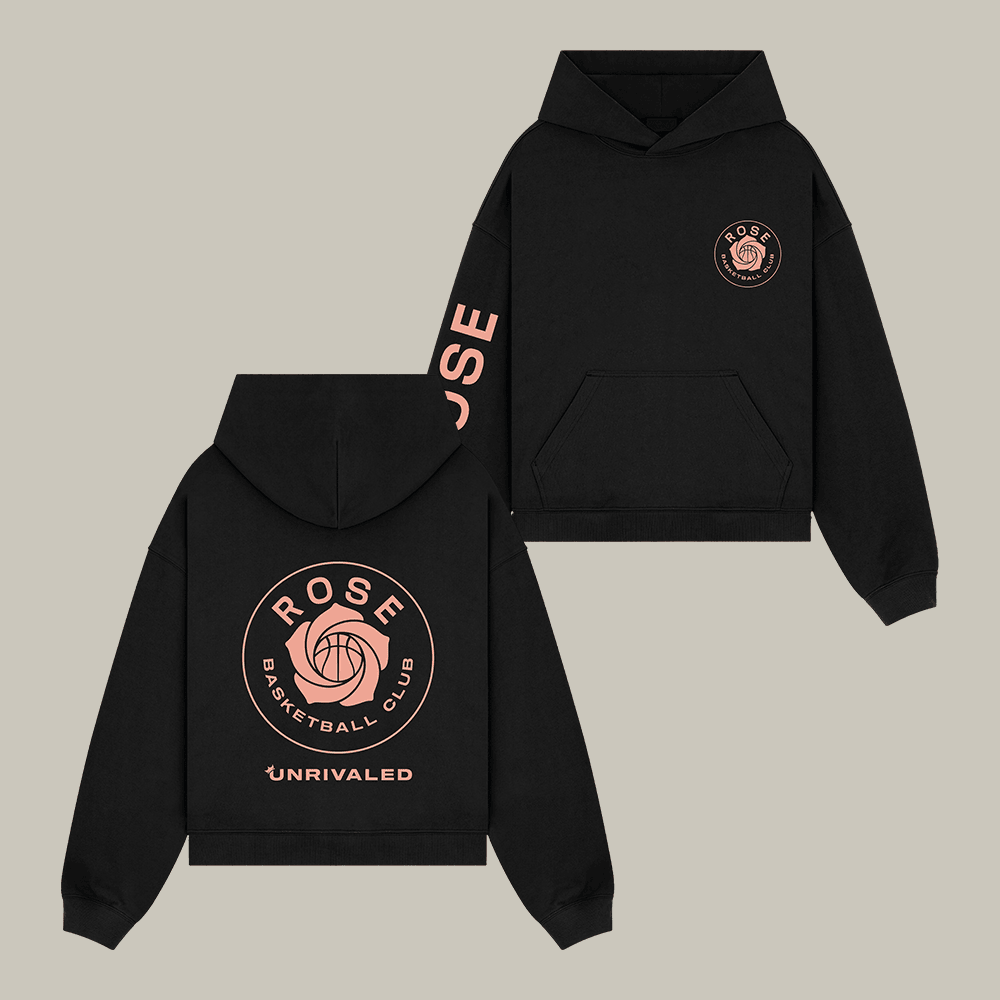 Rose Basketball Club Hoodie Unrivaled League Hooded Sweatshirt Fan Gear