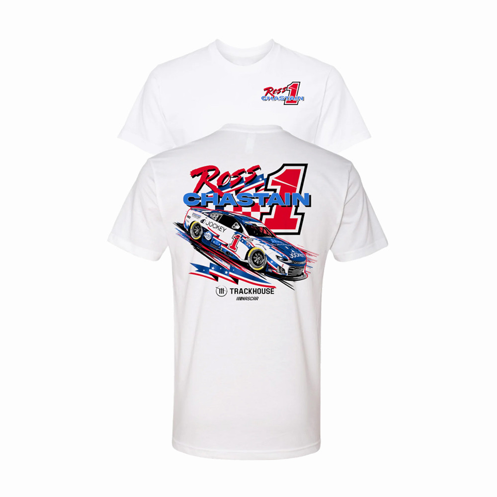 Ross Chastain 1 Coca Cola Charlotte Win T-Shirt Trackhouse Racing Clothes Ross Chastain Fans Gift