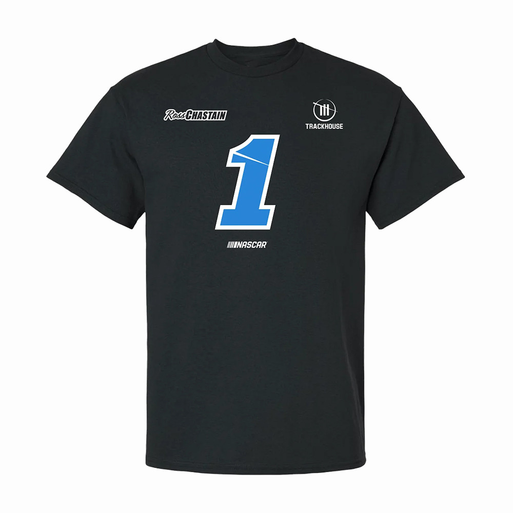 Ross Chastain 1 Trackhouse Racing T-Shirt Car Racing Tee Ross Chastain Fans Gift