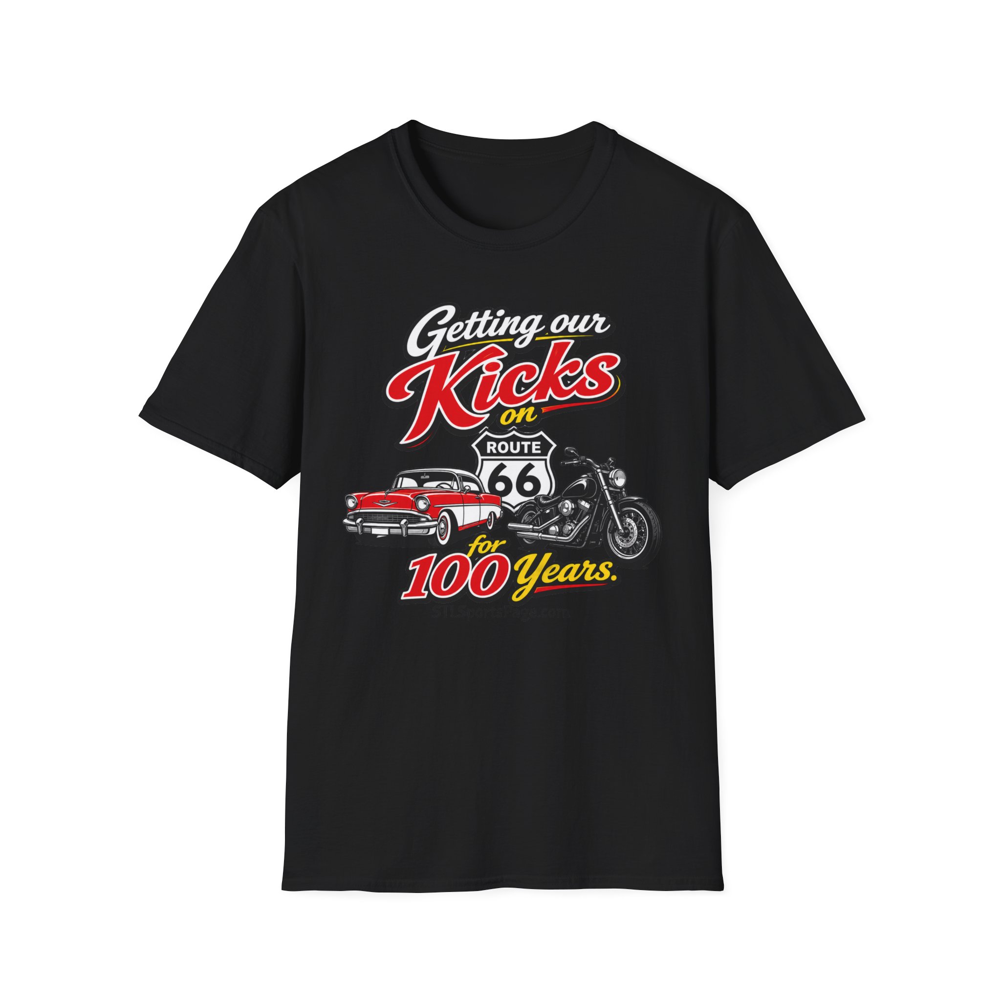 Route 66 100th Anniversary Merch Getting Our Kicks On Route 66 T-Shirt Gifts For Bestie 2