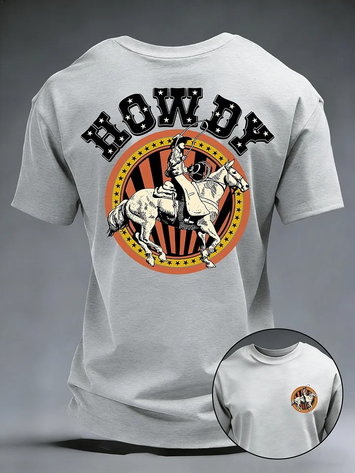 Rowdy Cowboy T Shirt Houston Rodeo Spirit Gift For Texas Western Fans