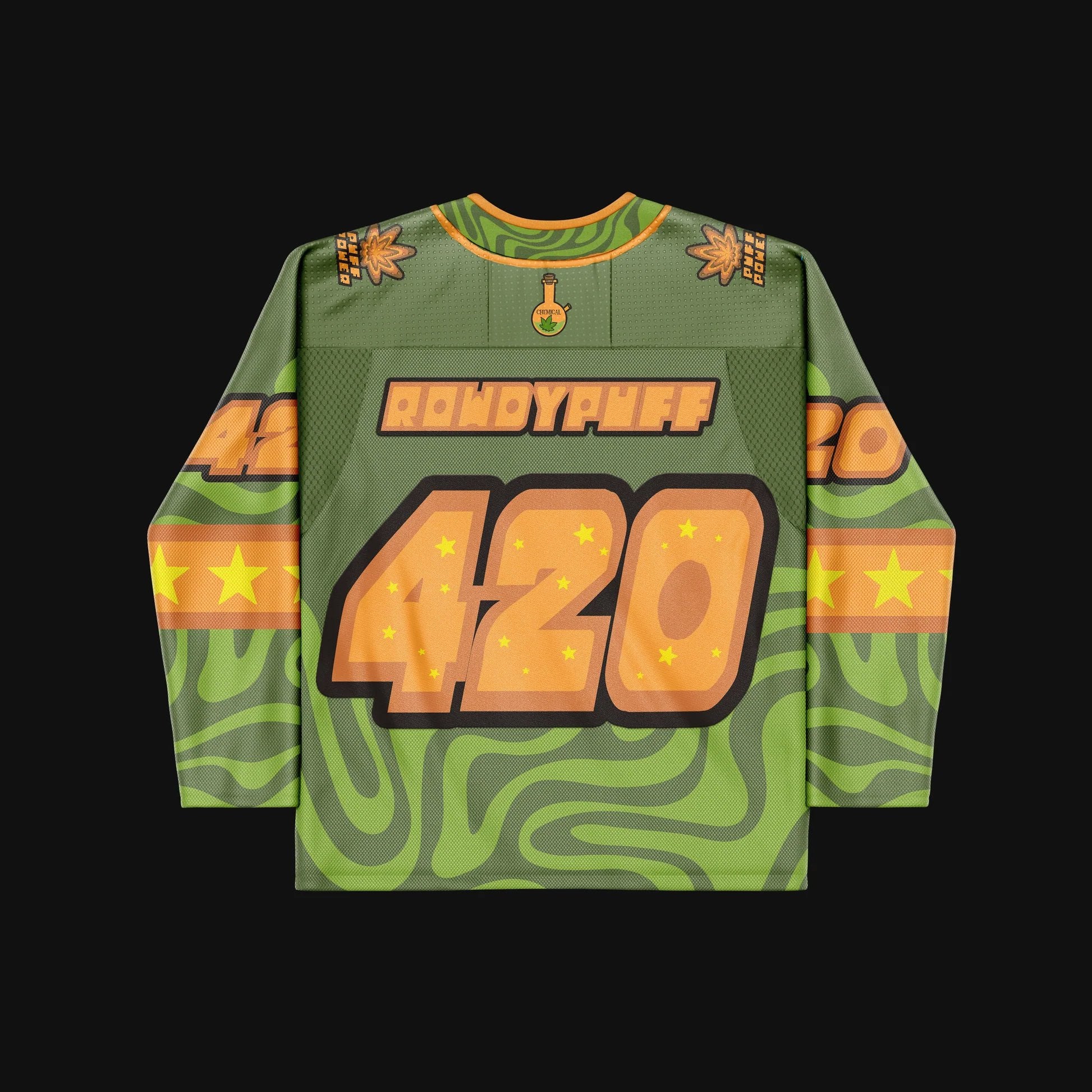 Rowdypuff Boys 420 Hockey Jersey Trippy Jersey Gifts For Boyfriend Rowdypuff Boys 420 Hockey Jersey Trippy Jersey Gifts For Boyfriend