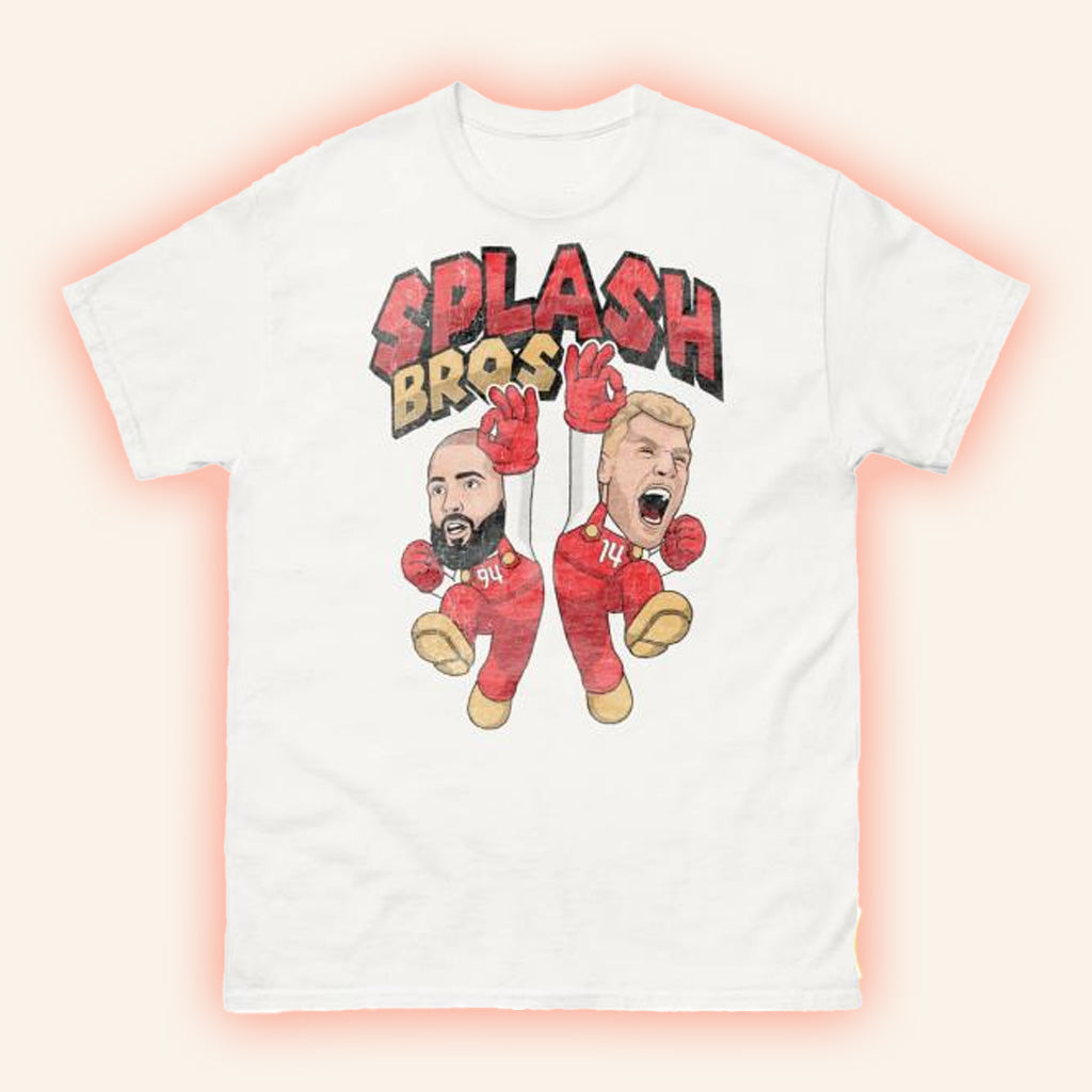 Rowone Merch Store Splash Bros T-Shirt Unique Gift For Boyfriend Birthday Rowone Merch Store Splash Bros T-Shirt Unique Gift For Boyfriend Birthday