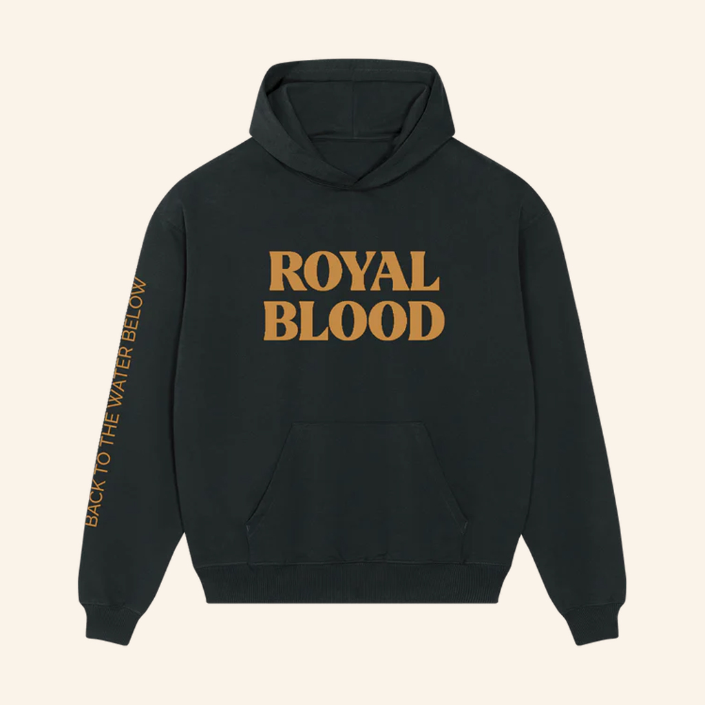Royal Blood Band Merch Back To The Water Below Black Hoodie Christmas Gifts For Rock Fans