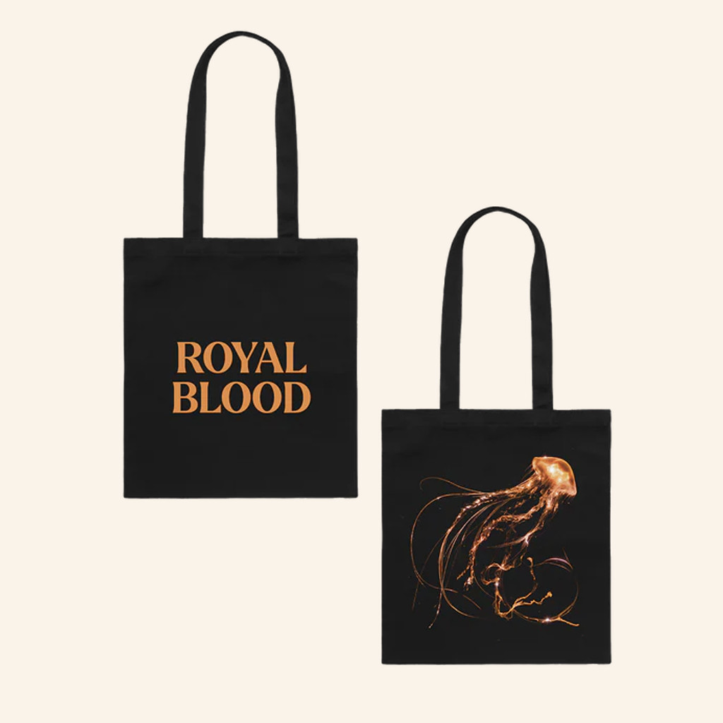 Royal Blood Band Merch Back To The Water Below Black Tote Bag Christmas Gifts For Rock Fans Royal Blood Band Merch Back To The Water Below Black Tote Bag Christmas Gifts For Rock Fans