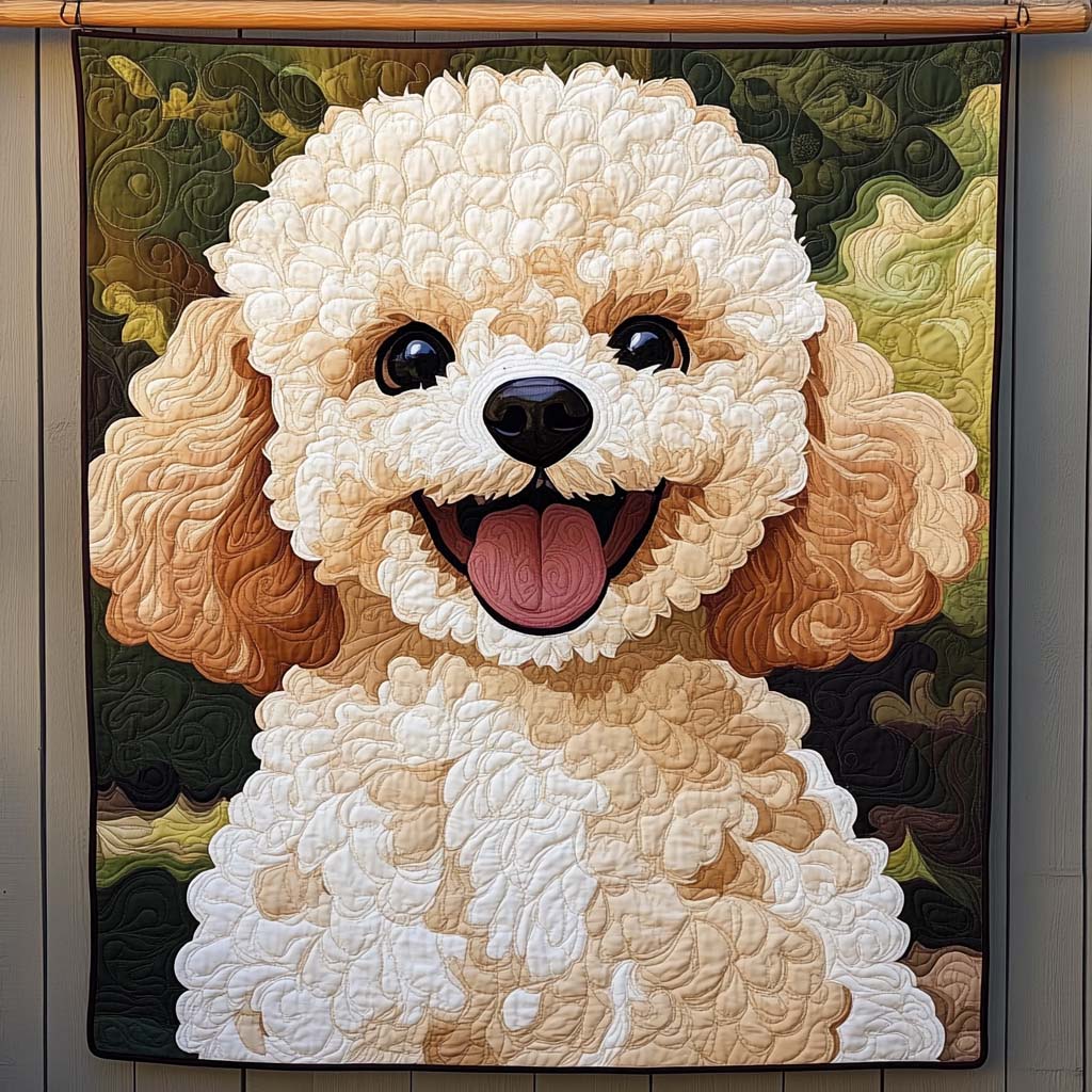 Royal Curls Quilted Blanket Best New Dog Owner Gifts