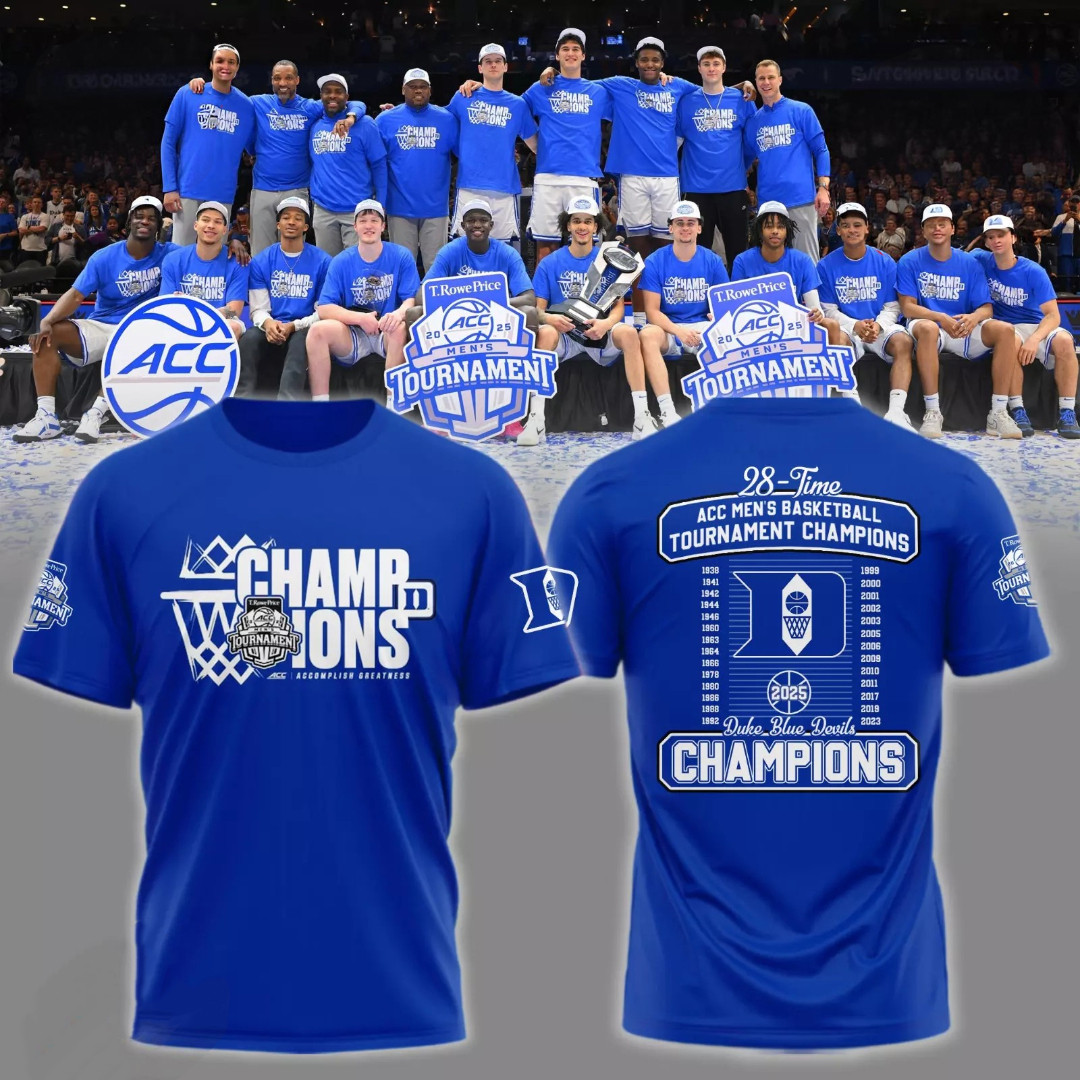 Royal Duke Blue Devil 2025 Men's Basketball Locker Room 3D Shirt Best Gifts For Basketball Fans
