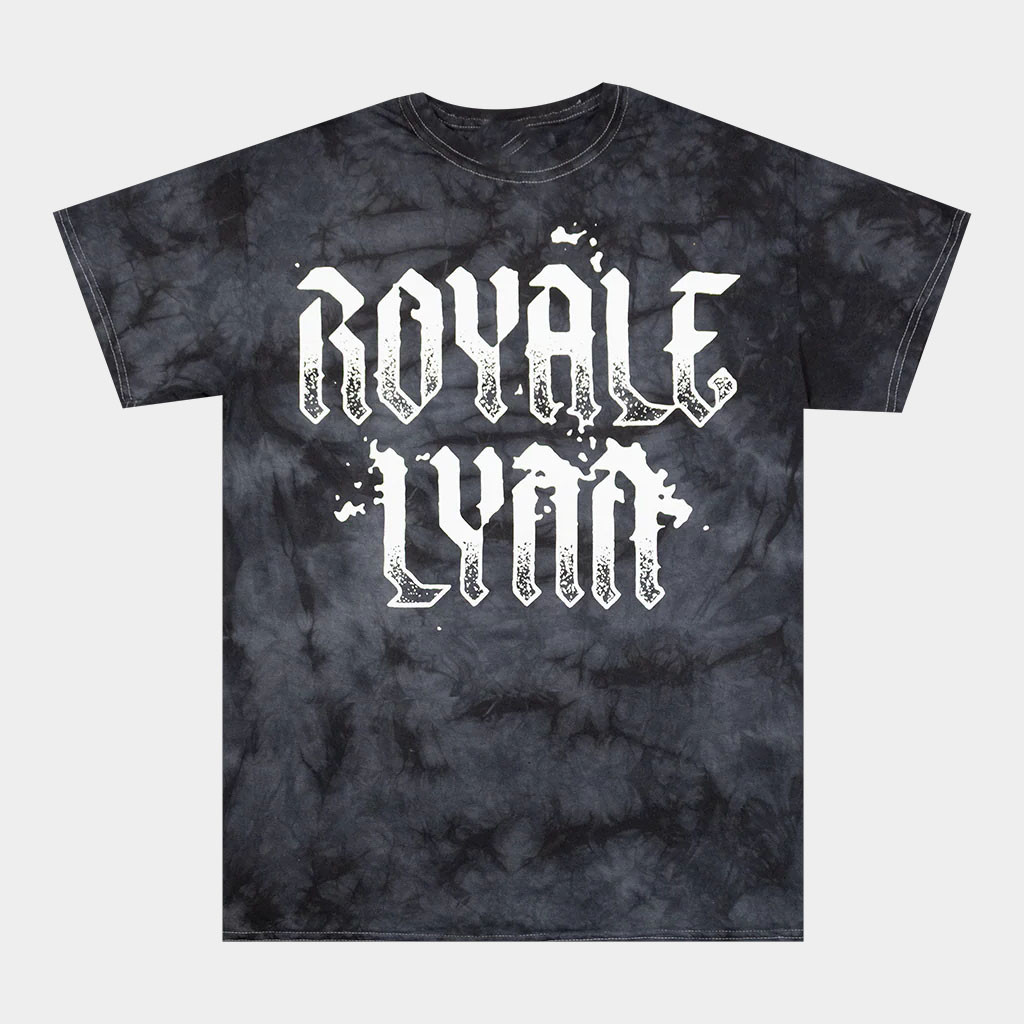 Royal Elynn Music Merch Black Tie Dye T-Shirt Royal Elynn Shirt Gifts For BFF