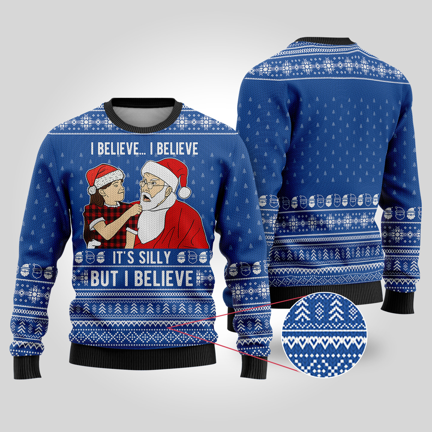 Royal Miracle On 34th Street Funny Ugly Christmas Sweater Exclusive Christmas Sweater Merch Gift Edition