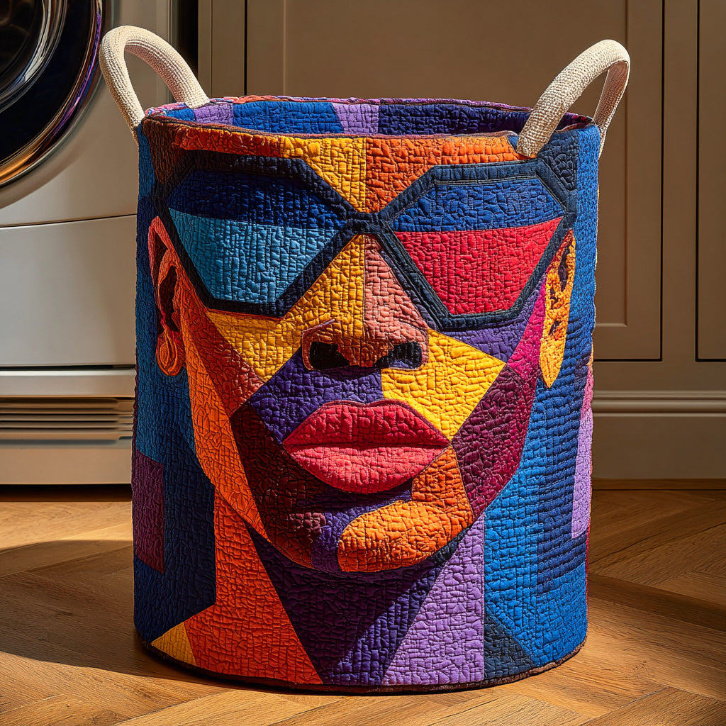 Royal Spirit Quilted Laundry Basket Perfect Quilted Laundry Basket Gift for Family and Friends