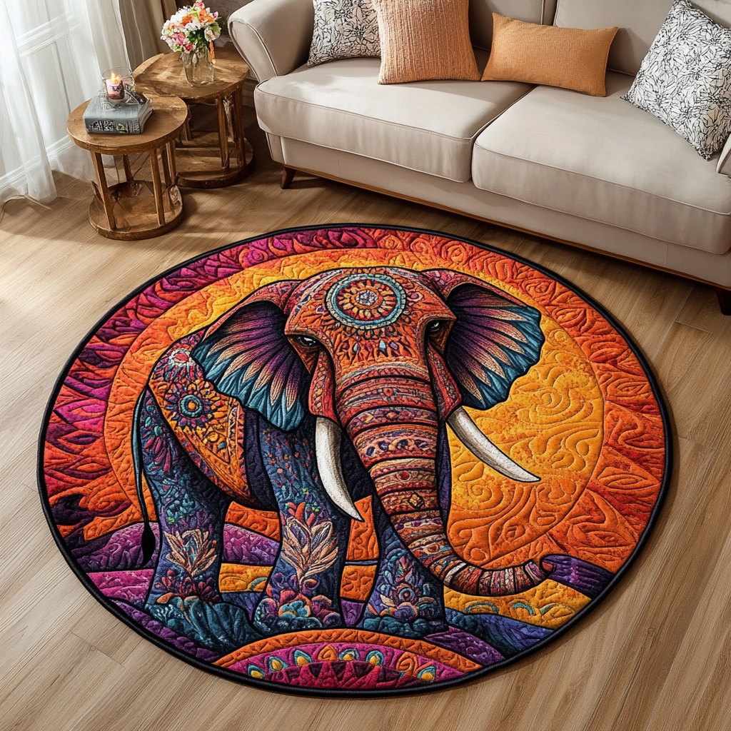 Royal Stomp Quilted Round Mat Entryway Ideas Great Family Xmas Gifts