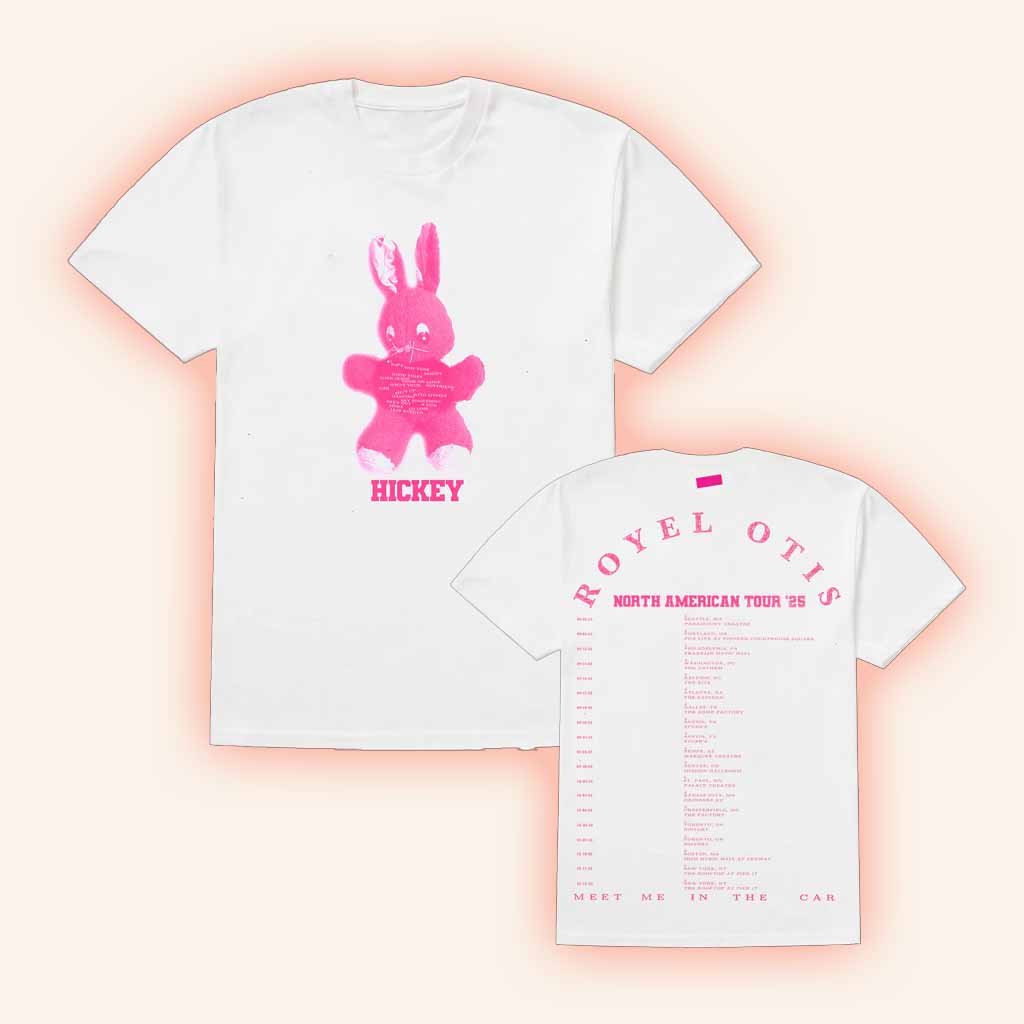 Royel Otis Merch Meet Me In The Car Bunny North American Tour T-Shirt Gifts For Pop Duo Fans Royel Otis Merch Meet Me In The Car Bunny North American Tour T-Shirt Gifts For Pop Duo Fans