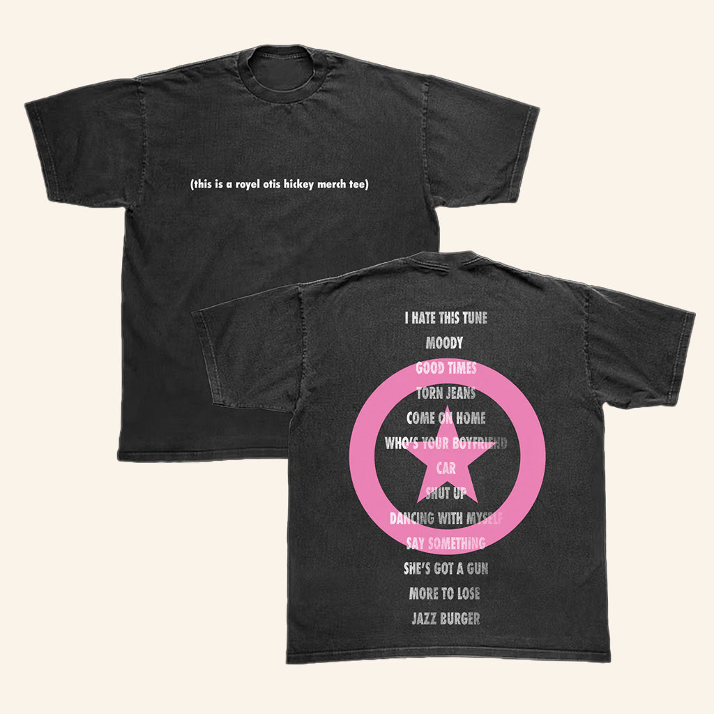 Royel Otis Merch This Is A Royel Otis Hickey Merch Black T-Shirt Best Friends Gifts Royel Otis Merch This Is A Royel Otis Hickey Merch Black T-Shirt Best Friends Gifts