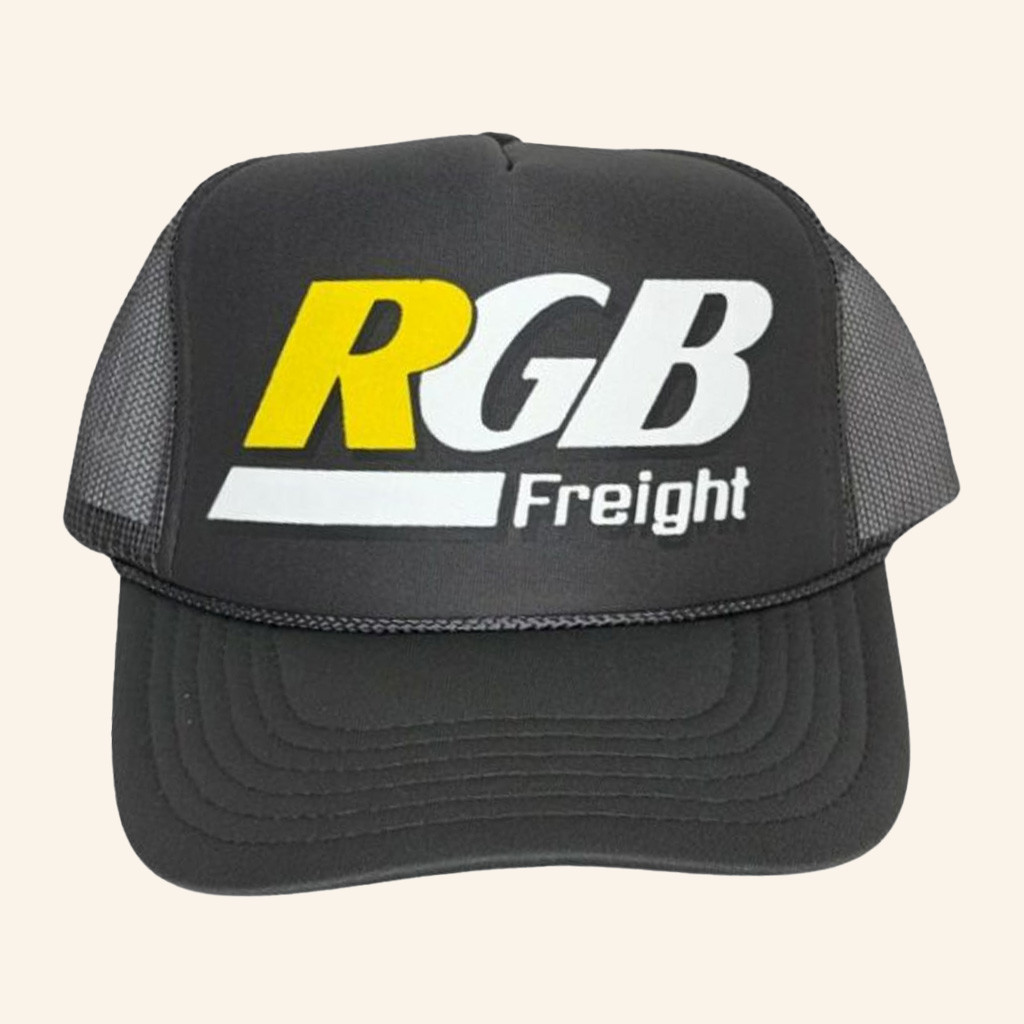 ROYGBIV Merch RGB Freight Black Trucker Hat Christmas Gifts For Friends ROYGBIV Merch RGB Freight Black Trucker Hat Christmas Gifts For Friends
