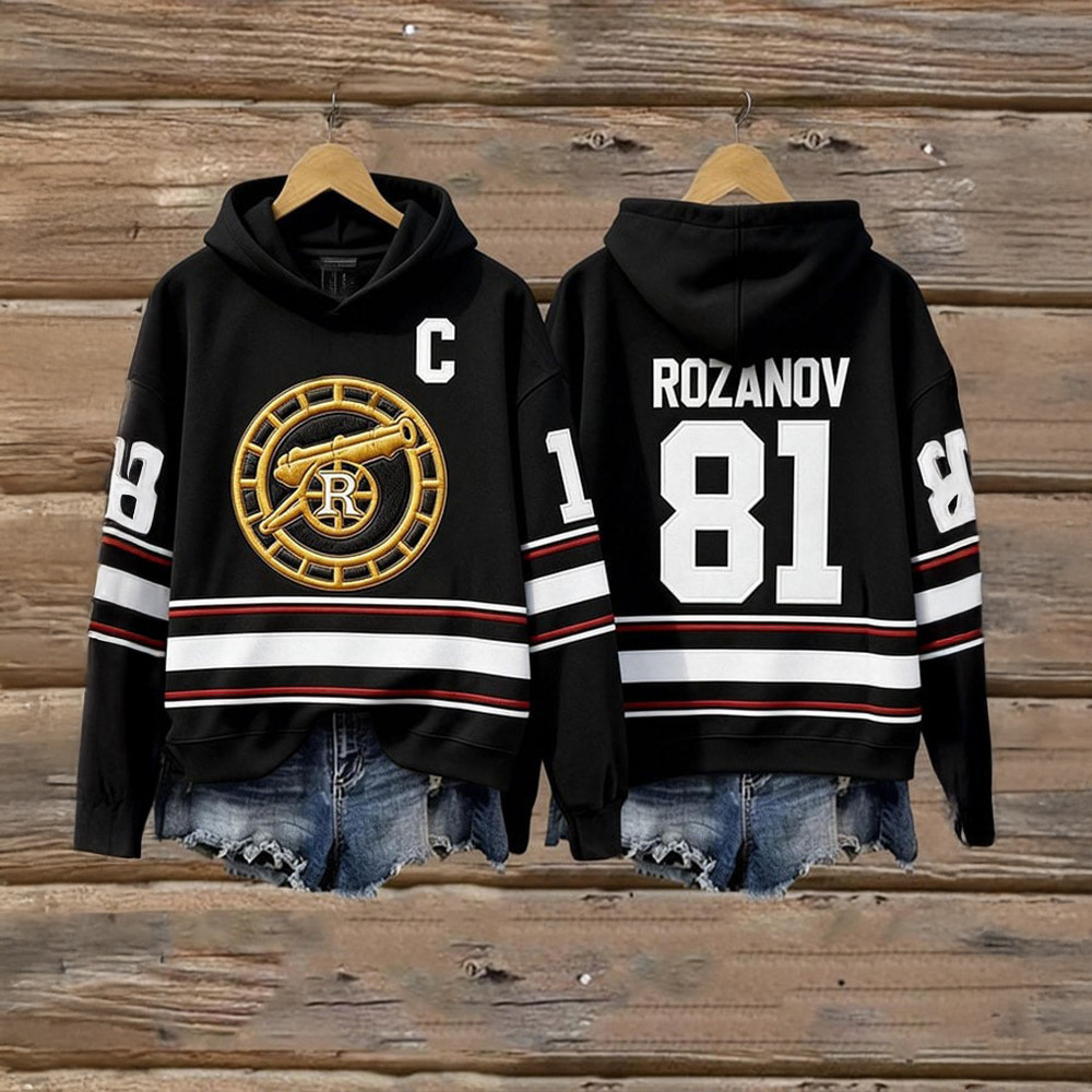 Rozanov 81 Heated Rivalry Hoodie Ice Hockey Clothing Gifts For Heated Rivalry Lovers