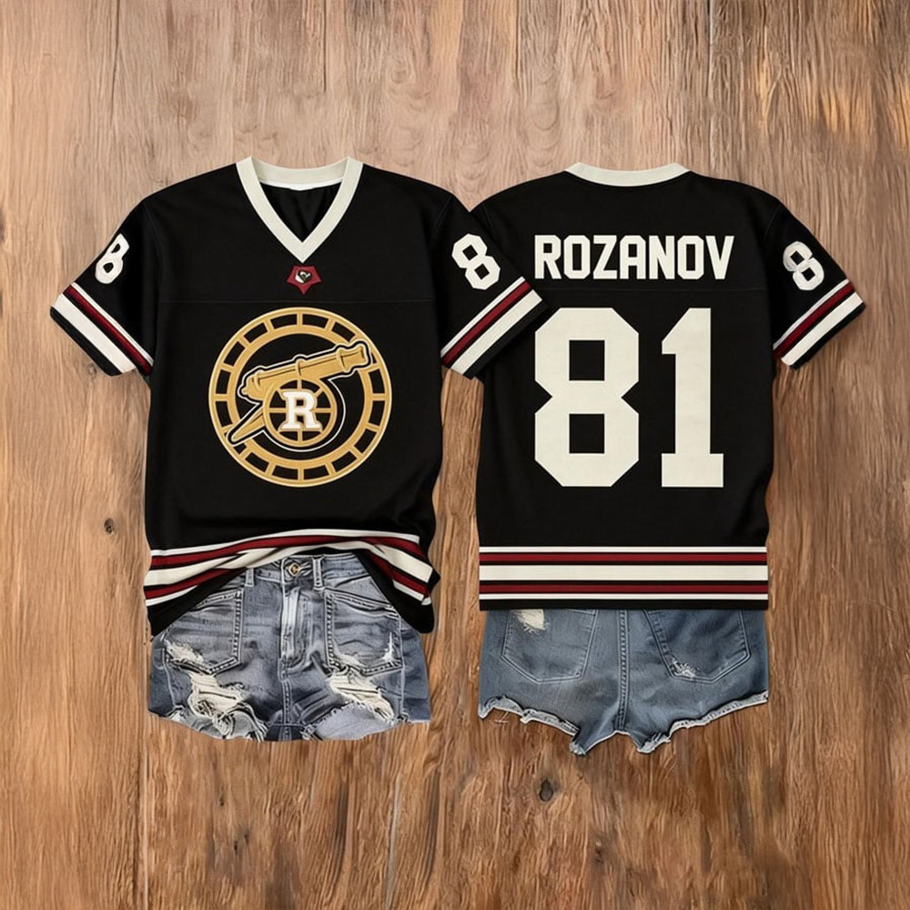 Rozanov 81 Heated Rivalry V-Neck Shirt Hockey Themed Shirt Best Gift For Women