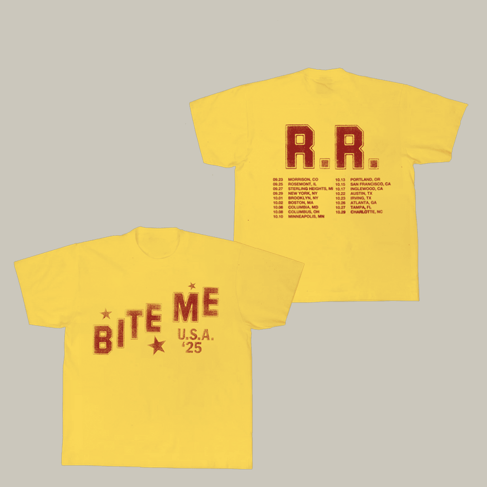 RR Bite Me USA 2025 T-Shirt Renee Rapp Apparel Gifts For Music Lovers