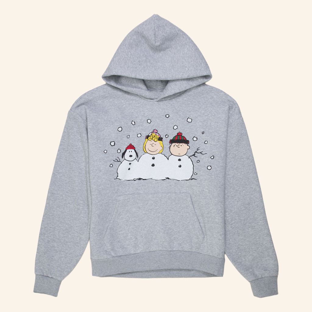 RSQ x Peanuts Holiday Snowmen Hoodie Christmas Gifts For Boyfriend RSQ x Peanuts Holiday Snowmen Hoodie Christmas Gifts For Boyfriend