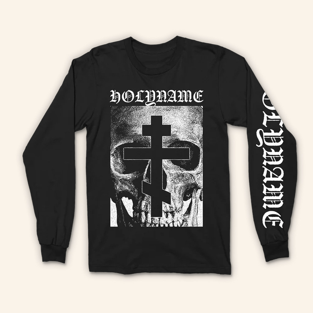 RTVL Merch Holyname Three Bar Cross Long Sleeve Shirt Christmas Gift Ideas For Him RTVL Merch Holyname Three Bar Cross Long Sleeve Shirt Christmas Gift Ideas For Him