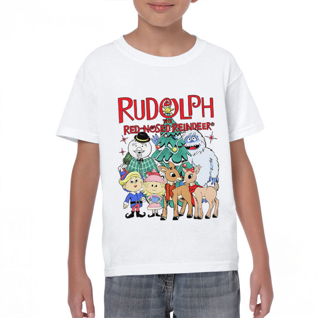 Rudolph The Red Nosed Reindeer Christmas Holiday T-Shirt Xmas Gift For Him Rudolph The Red Nosed Reindeer Christmas Holiday T-Shirt Xmas Gift For Him
