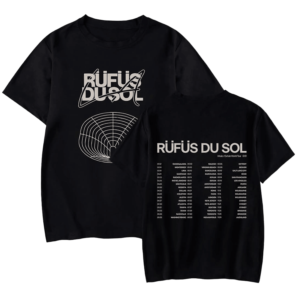Rufus Du Sol Merch Rufus Du Sol World Tour 2025 T-Shirt Good Fathers Day Gifts Rufus Du Sol Merch Rufus Du Sol World Tour 2025 T-Shirt Good Fathers Day Gifts