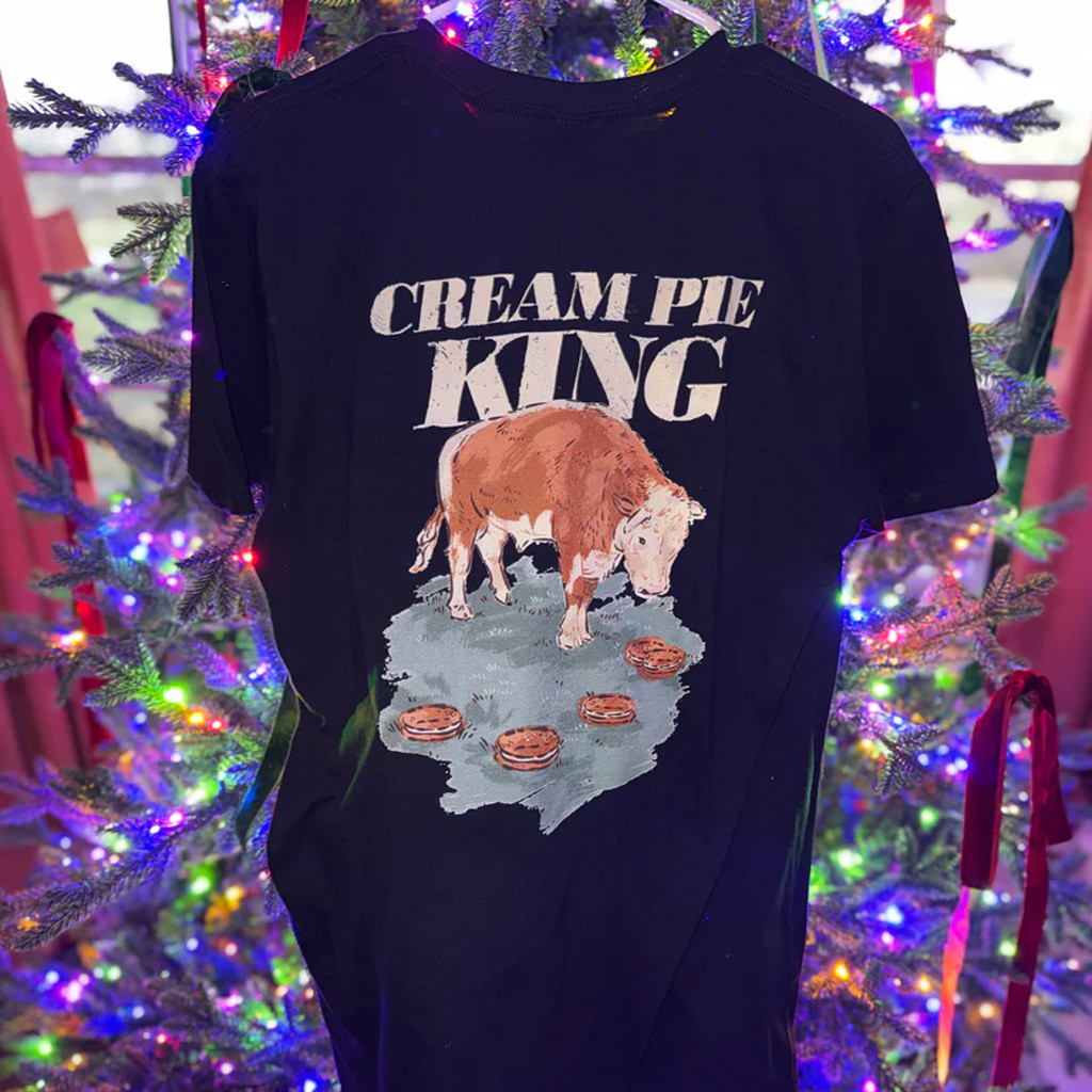 Rufus The Bull Merch Cream Pie King T-Shirt Best Gifts For Dad