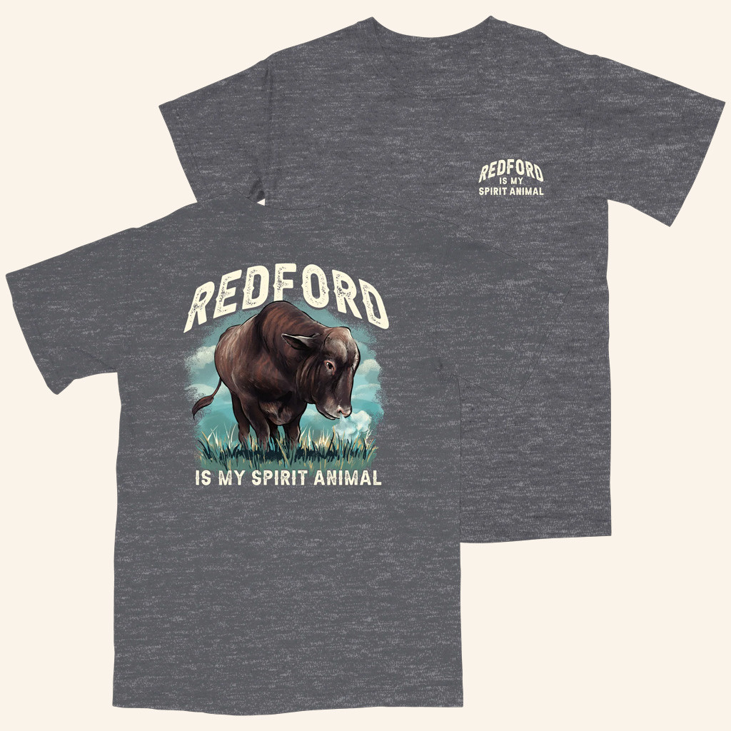 Rufus The Bull Merch Redford Is My Spirit Animal T-Shirt Unique Gifts For Dad