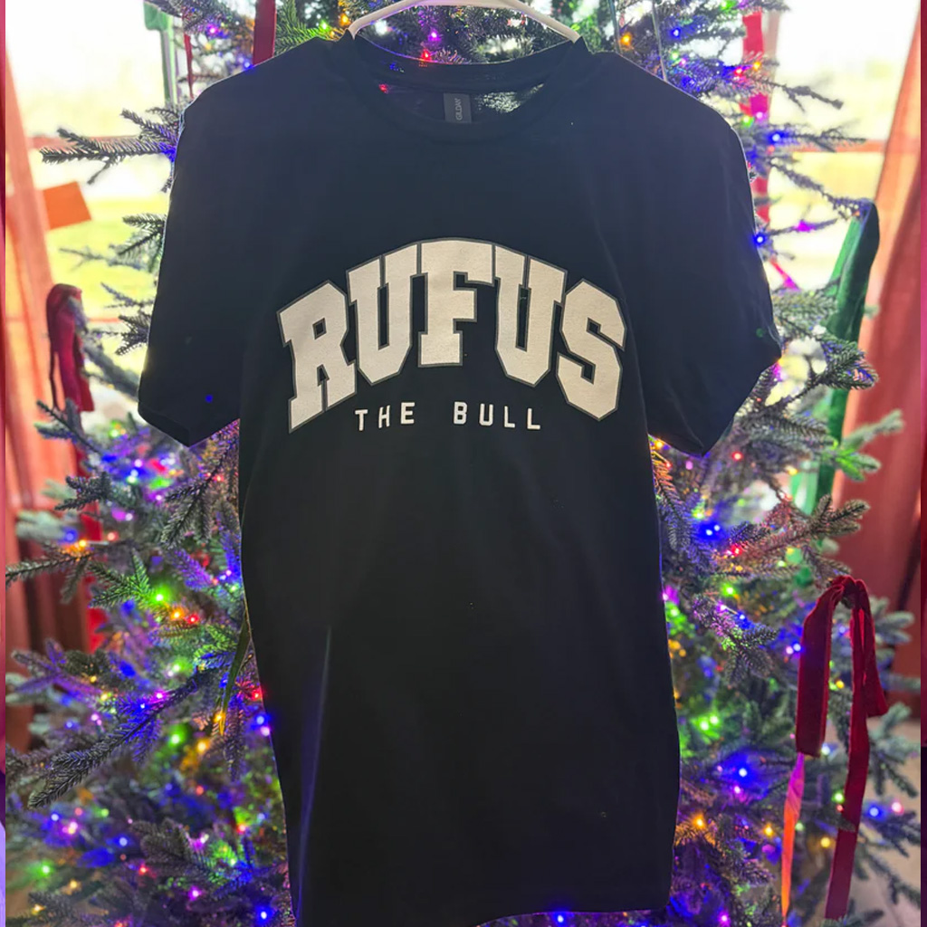 Rufus The Bull Merch Rufus The Bull T-Shirt Present For Husband