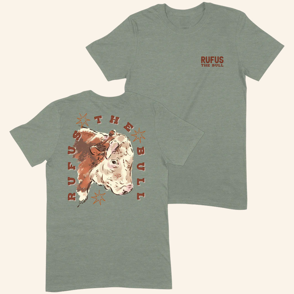 Rufus The Bull Merch Rufus The Bull T-Shirt Side Eye With Stars Shirt Gifts For Dad Rufus The Bull Merch Rufus The Bull T-Shirt Side Eye With Stars Shirt Gifts For Dad